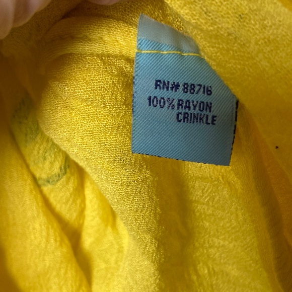 Sunflower 🌻 long blouse, free size (40” chest), made in India - Picture 7 of 8